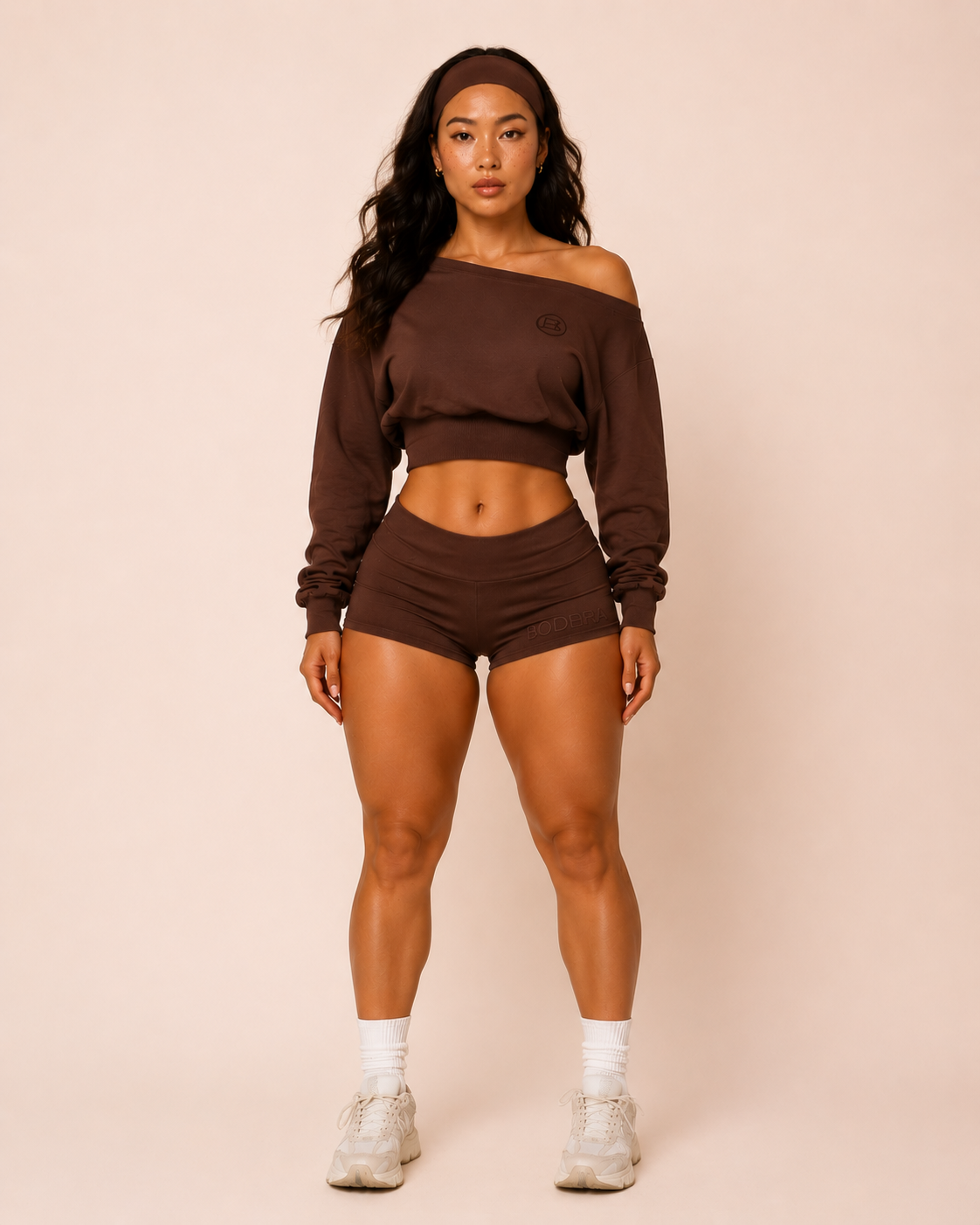 CAUGHT YOU MOCHA TWO PIECE SET